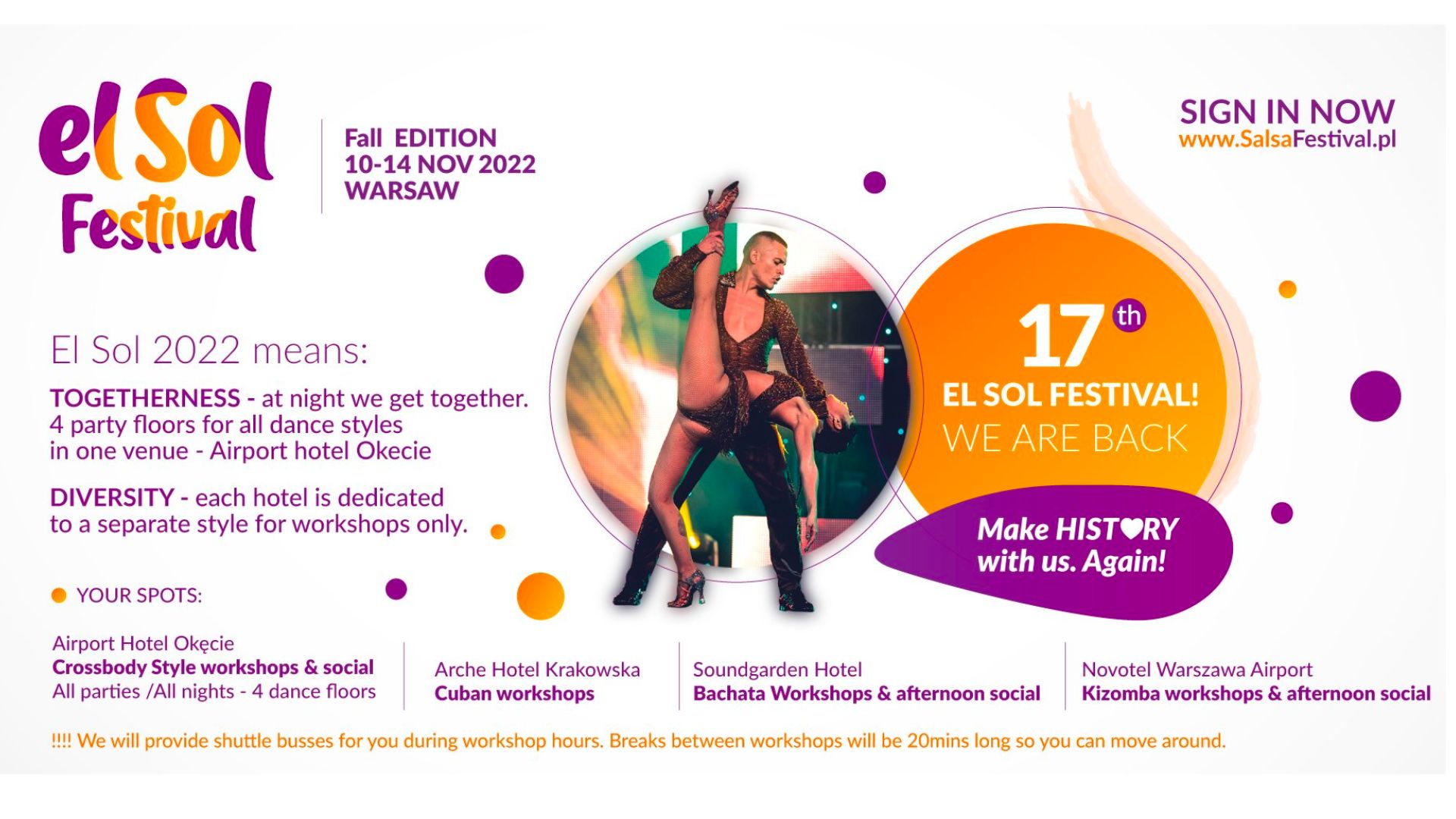 El Sol Festival  - the best bachata festivals of Europe