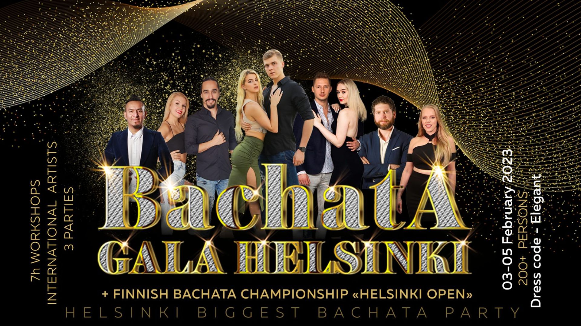Bachata Gala Helsinki 2023  - the best bachata festivals  of Europe