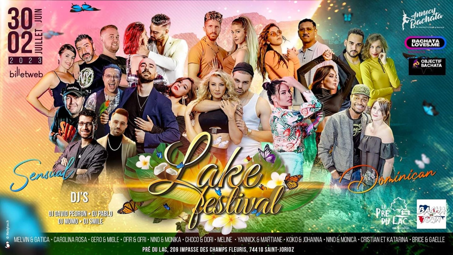 Annecy Bachata Lake Festival 2023  - the best bachata  festivals of Europe