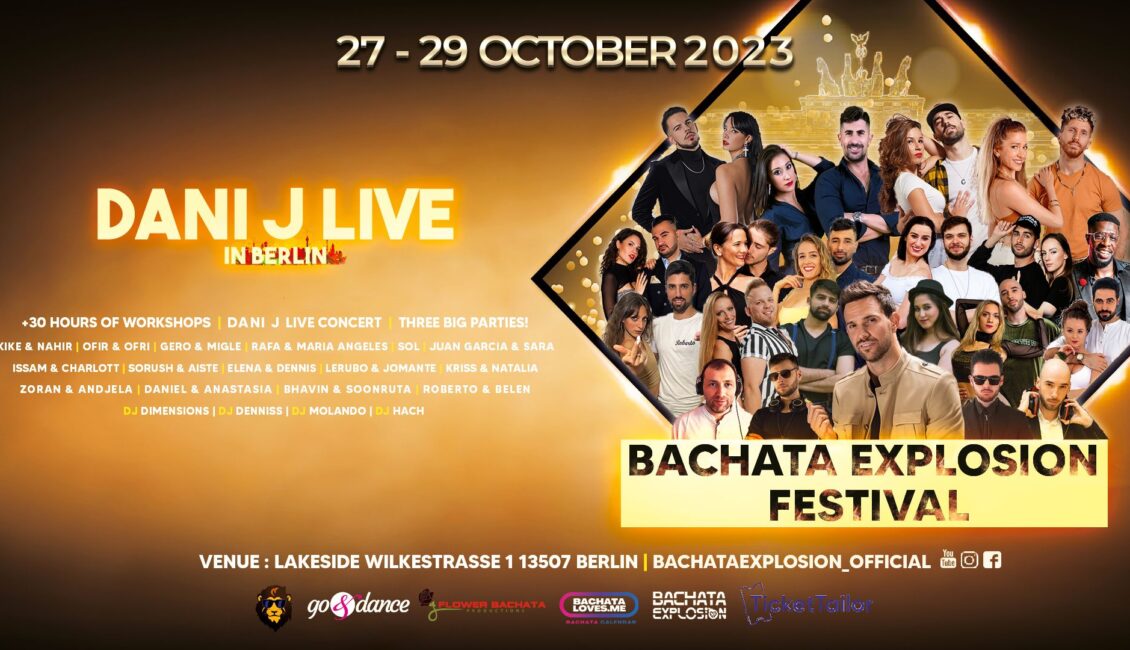 Bachata Explosion Berlin Festival 2023  - the best bachata  festivals of Europe