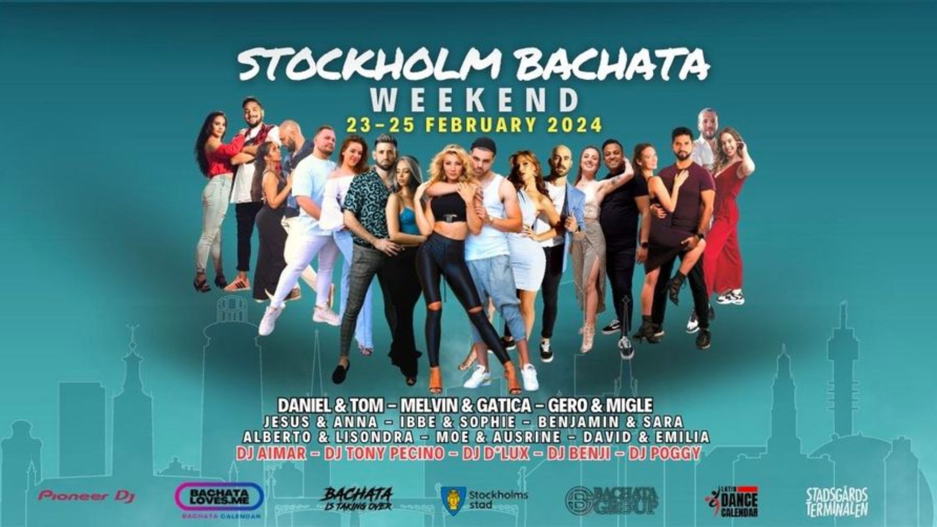 Stockholm Bachata Weekend 2024 bachataloves.me the best bachata