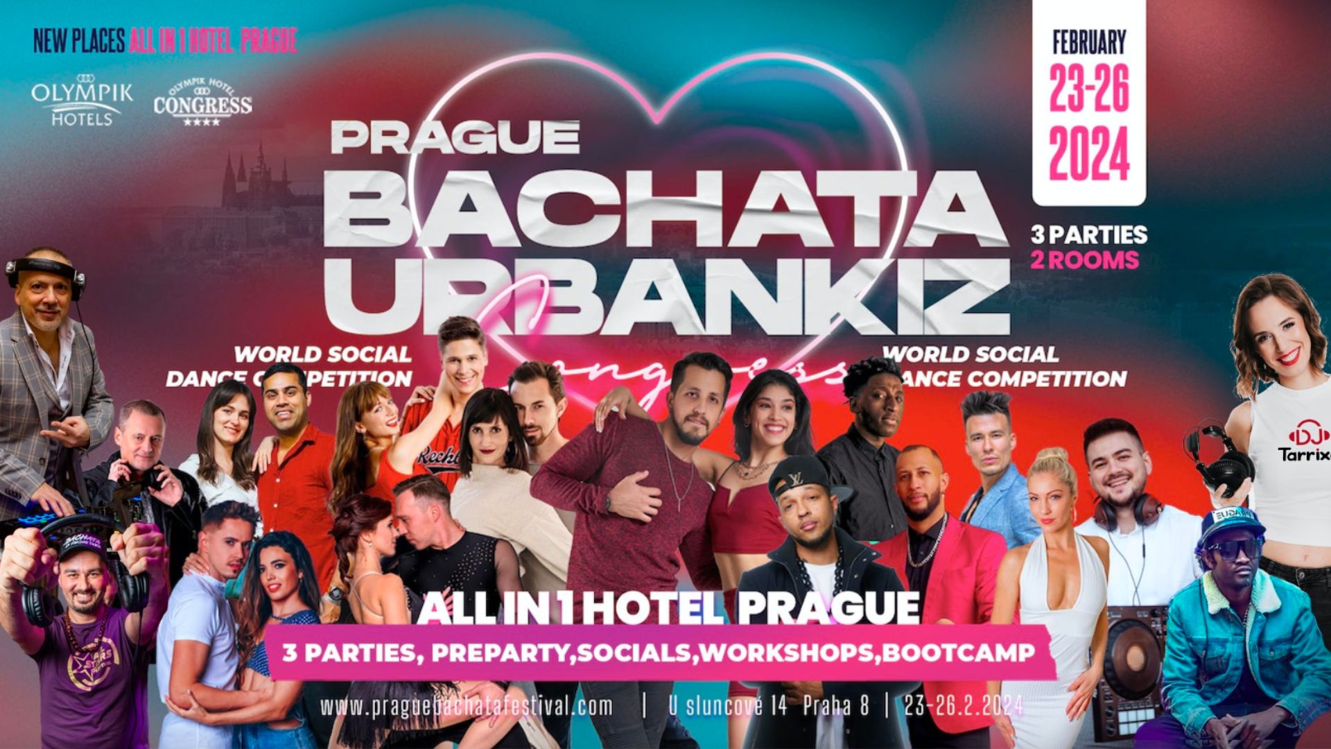 Prague Bachata & Urbankizz Congress 2024 bachataloves.me the best
