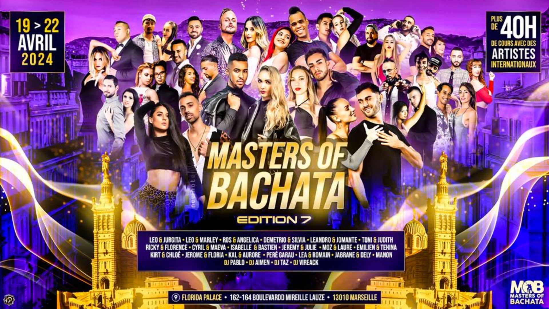 Masters of Bachata 2024 - Marseille Ed. 7 - bachataloves.me - the best  bachata festivals of Europe