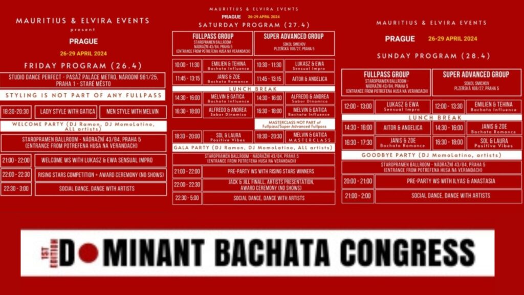 Program-Dominant-Bachata-Congress-2024 Program.