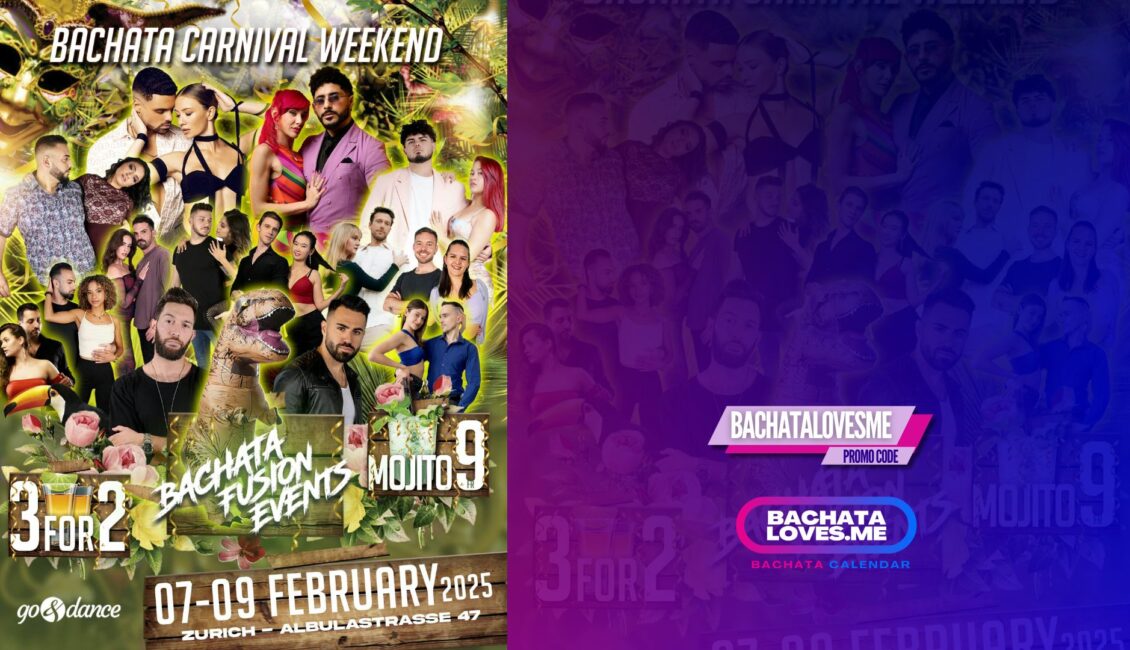 Bachata Fusion Weekend 2025 - CARNIVAL EDITION 1 Bachata Carnival Weekend 2025