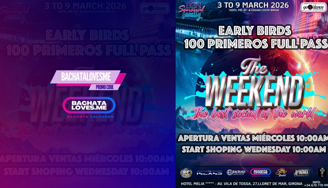 BCN Sensual Family - The Weekend 2026 - Discount Available 1 The Weekend 2026 Update