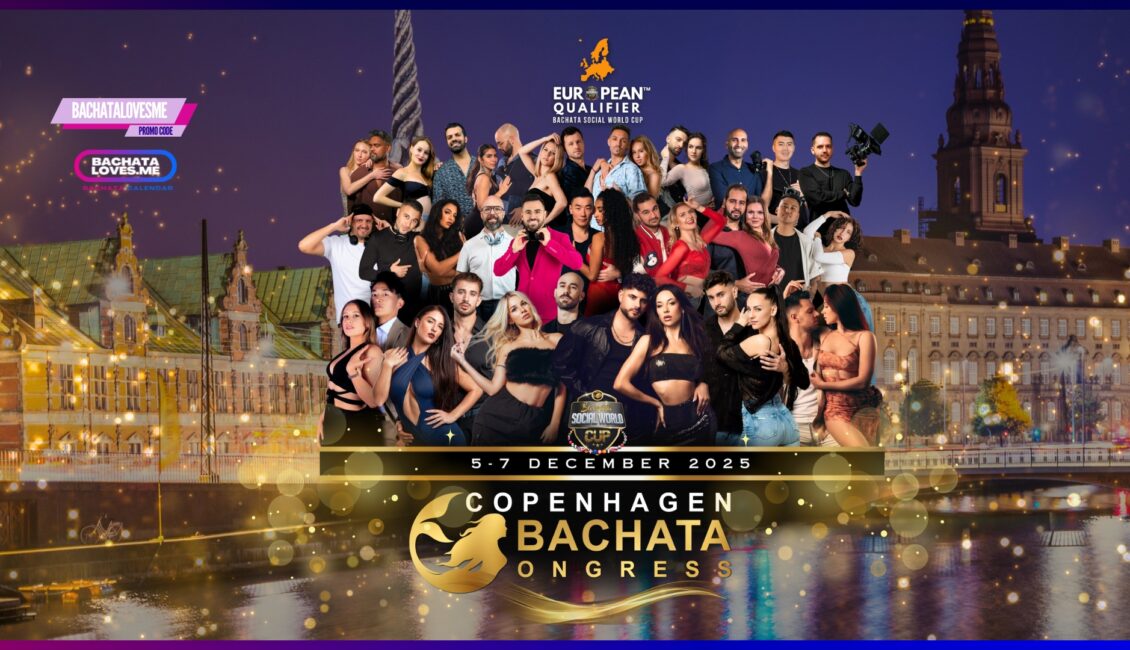 Copenhagen Bachata Congress 2025 - Discount Available 1 Copenhagen Bachata Congress 2025