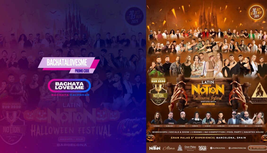 Latin Notion Dance Festival 2025 Spain 1 Latin Notion Halloween Festival 2025
