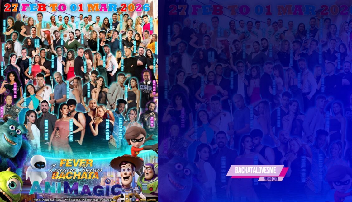 Fever Bachata Congress Zaragoza 2026 1 Fever Bachata Zaragoza Congress Animagic - Promo Code Discount 2026