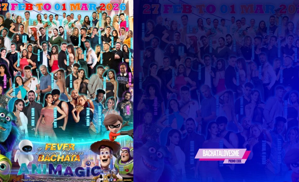 Fever Bachata Congress Zaragoza 2026 2 Fever Bachata Zaragoza Congress Animagic - Promo Code Discount 2026