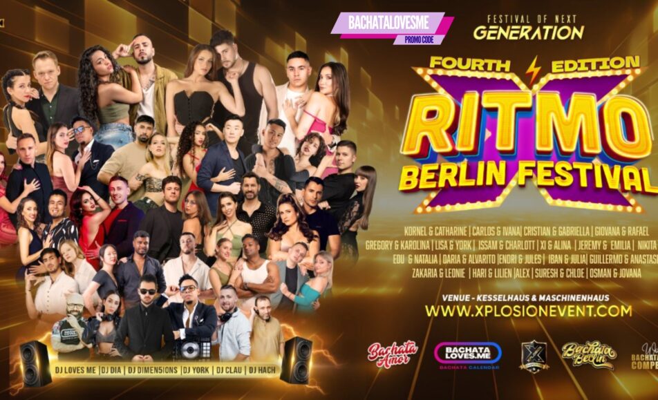 Xplosion Ritmo Berlin 2026 Dance Festival - Discount Available 4 Fourth Edition Ritmo Berlin Festival Xplosion Event 2026