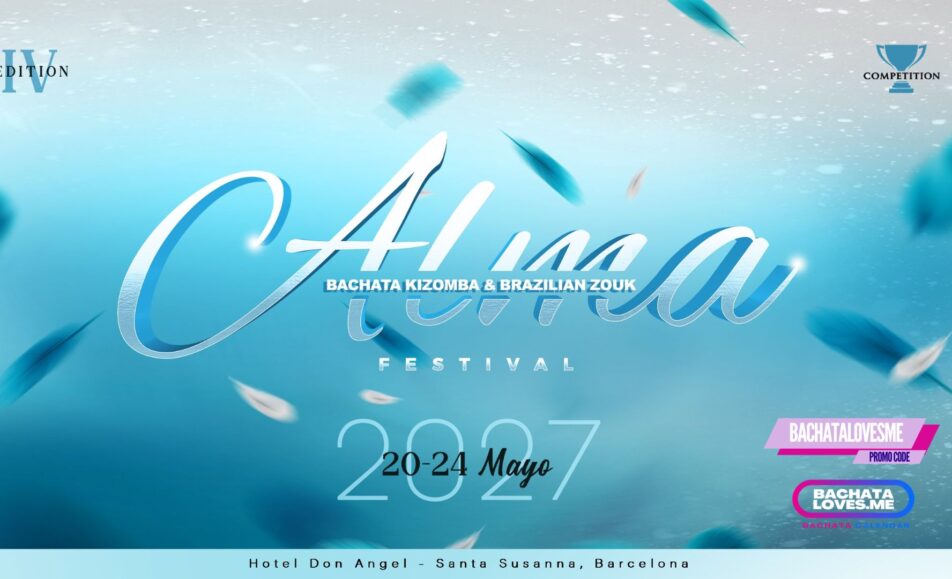 Alma Bachata, Kizomba & Brazilian Zouk Festival 2027 – Promo Code Available 5 Alma Bachata Festival 2027